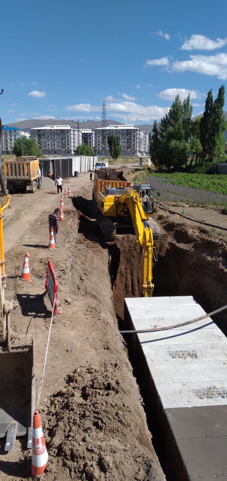 Kutu menfez kanal çalışması