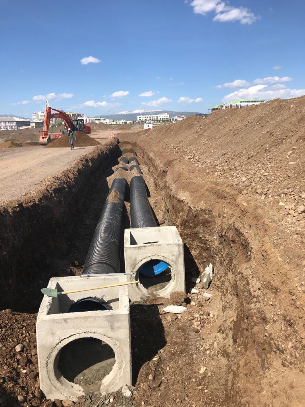 Erzurum Teknik Üniversitesi elektrik ve altyapı çalışması