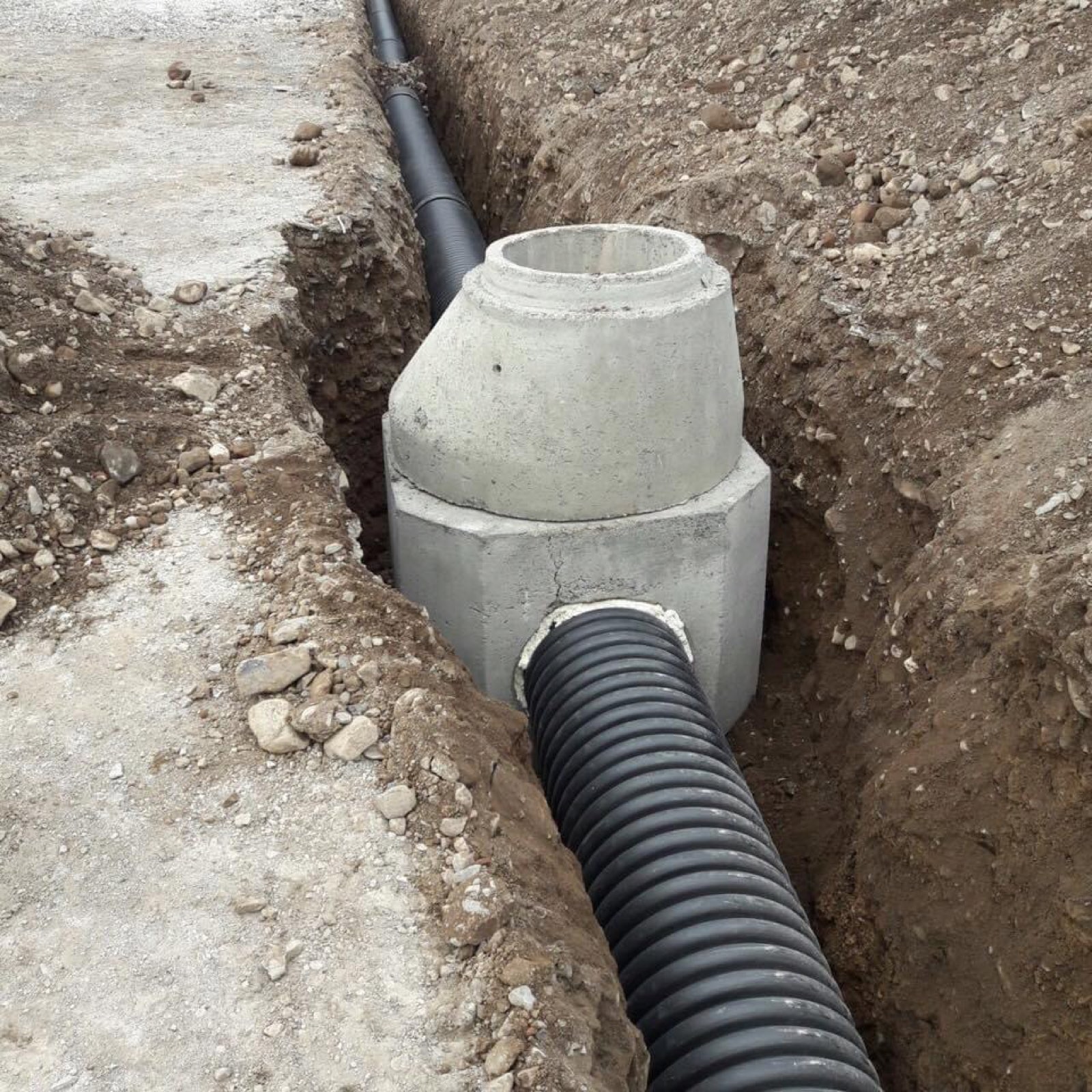 Rögar ve boru hattı montajı