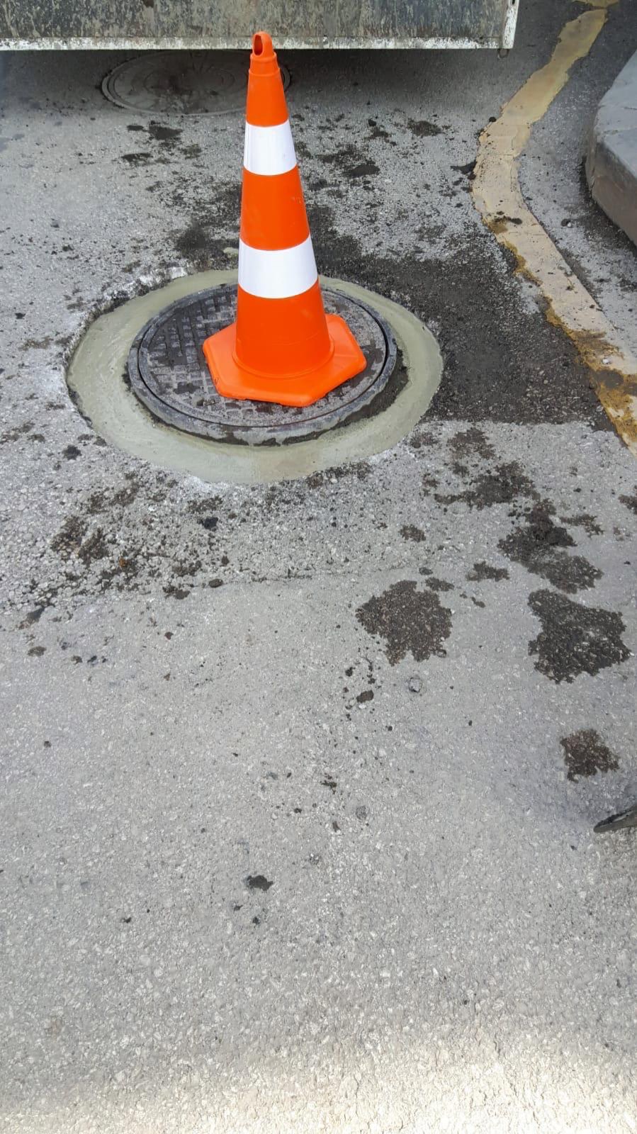 Rögar kapağı beton çevre uygulaması
